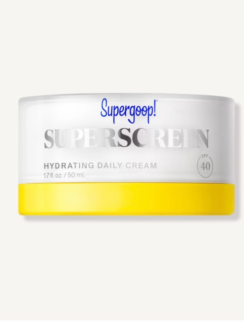 Supergoop! Superscreen Hydrating Daily Cream - NEW